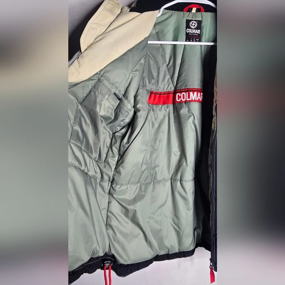 Colmar Sportswear Jacket Size USA 40 Black Stone